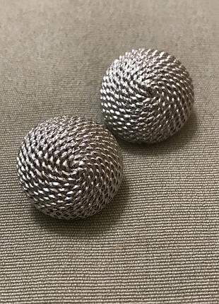 Monet розкішні сережки кліпси  американський вінтаж