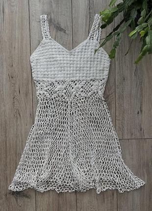 Пляжна туніка, пляжне плаття сітка