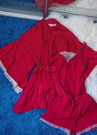 Пижама тройка