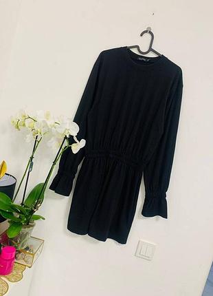 Черное платье - свитшот от boohoo л