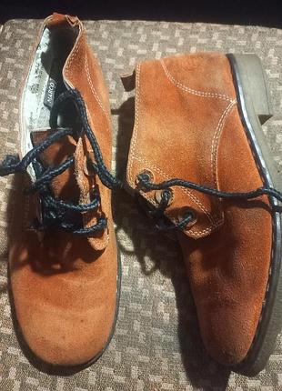 Ботинки женские marco tozzi 39 размер коралловые памарачевые