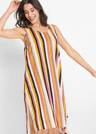 Платье женское большого размера хлопковое