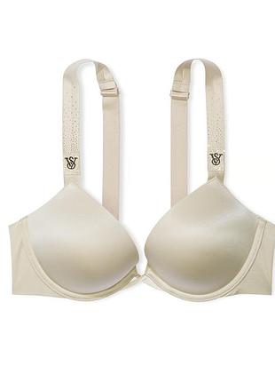 Бюстгалтер victoria's secret push-up bra - classic sandstone