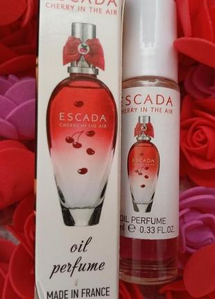 Масляні парфуми ескада вишня эскада escada cherry in the air маслянные духи