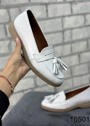 Лоферы натуральная кожа