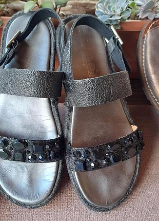 Италия кожаные босоножки