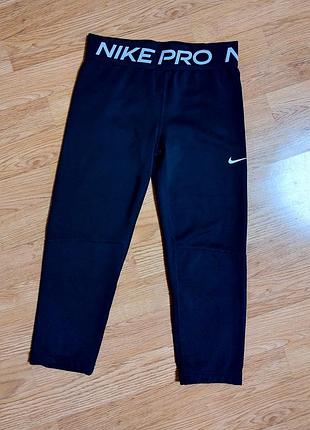 Лосины капри nike pro р 146-158 см