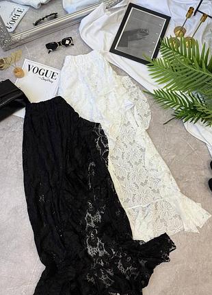 Юбка мереживна