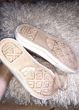 Converse кеди на дівчинку дівчачі кеды на девочку блискучі сверкающие 9