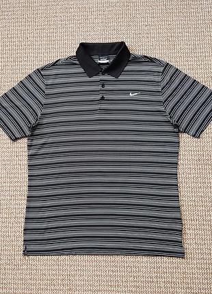 Nike golf dri-fit поло футболка оригінал (l)