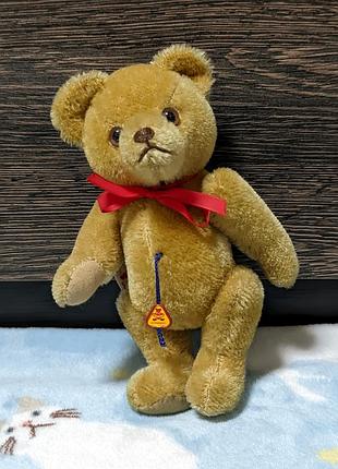 Коллекционный лимитированный мишка paulchen puh ashton drake galleries clemens teddy, шарнирный медведь с горбиком, винтаж