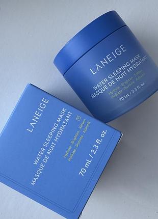 Увлажняющая ночная маска для лица laneige water sleeping mask