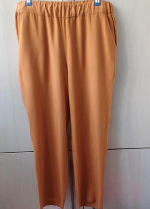 Штани жіночі на літо розмір xl, ,бренд zeman. 100% віскоза. стан ідеальний.