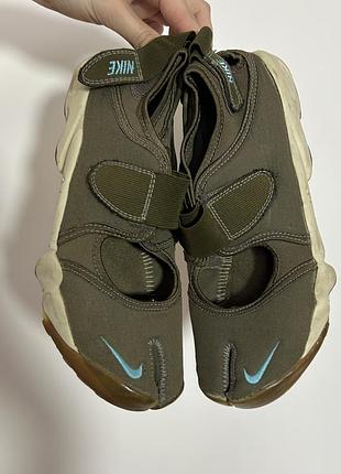 Nike air rift iguana/clearwater, рифты винтаж, копыта, вышивка, 40р