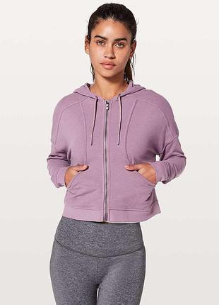 Кофта на змійці lululemon next move з капюшоном худі зіпка куртка