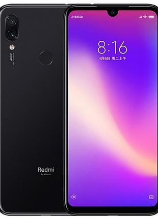 Смартфон xiaomi redmi note 7 4/128gb black 6.3" ips 2340x1080 2 sim lte nano-sim 48 мп + 5 мп 4000 mah