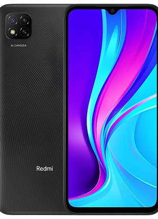 Смартфон xiaomi redmi 9c 3/64 гб midnight gray 6.53" 1600x720 2sim lte 13 мп + 2 мп 5000 mah nfc