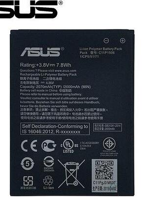Аккумулятор батарея asus c11p1506 zenfone go zc500tg оригинал