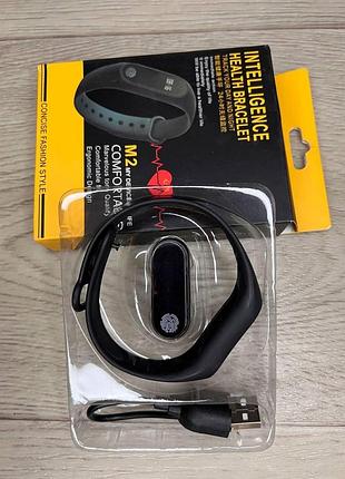 Фітнес-браслет smart band m2 black