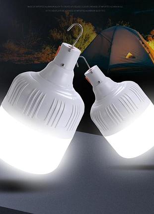 Лампа для кемпинга на аккумуляторах, зарядка от юсб, работа 6-8 часов