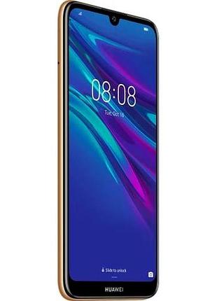 Смартфон huawei y6 2019 2/32 gb amber brown, 2 sim 6.09" ips 13 мп gps lte 3020 мач 6