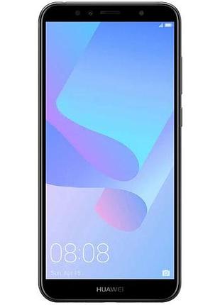 Смартфон huawei y6 prime 2018 black 2/32gb, 2 sim gps 5.7" ips snapdragon 425 13 мп 3000 мач 2