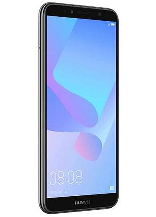 Смартфон huawei y6 prime 2018 black 2/32gb, 2 sim gps 5.7" ips snapdragon 425 13 мп 3000 мач 5