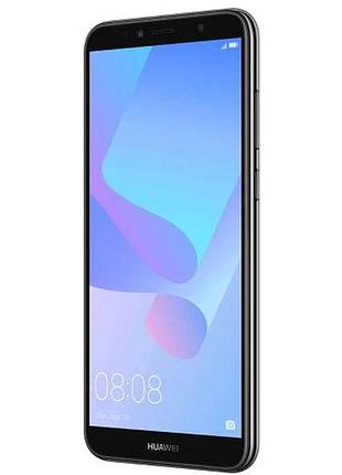Смартфон huawei y6 prime 2018 black 2/32gb, 2 sim gps 5.7" ips snapdragon 425 13 мп 3000 мач 6