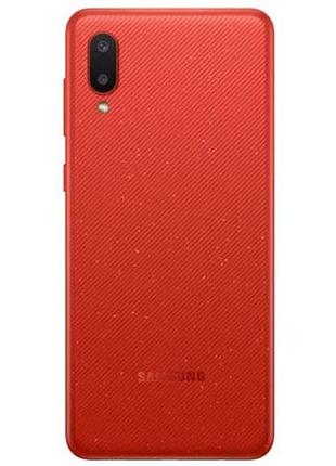 Смартфон samsung galaxy a02 2/32gb red (sm-a022g), 2 sim 4g 6.5" gps 5000 ма·ч 5