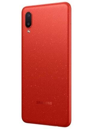 Смартфон samsung galaxy a02 2/32gb red (sm-a022g), 2 sim 4g 6.5" gps 5000 ма·ч 7
