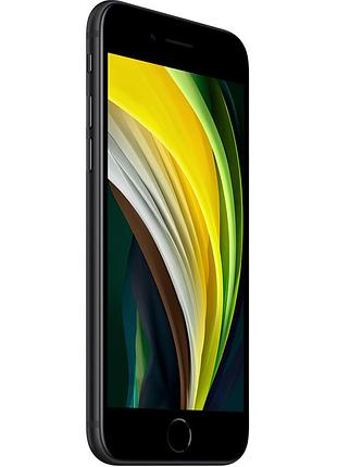 Смартфон apple iphone se 2020 128gb black 1sim 4.7" 1080x2340 ips 12 мп nfc a13 bionic ios 1821 mah rfb 3