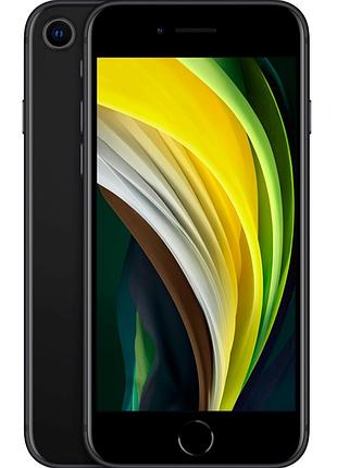Смартфон apple iphone se 2020 128gb black 1sim 4.7" 1080x2340 ips 12 мп nfc a13 bionic ios 1821 mah rfb 4