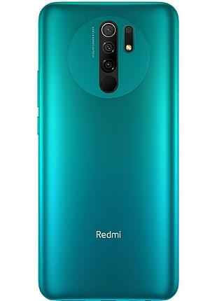 Смартфон xiaomi redmi 9 4/64 гб ocean green 6.53" 2340x1080 2sim 4g 5020 mah ips full hd nfc android 10