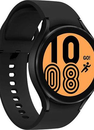 Смарт-часы samsung galaxy watch 4 44mm black (sm-r870), super amoled, bluetooth 5.0, nfc, gps