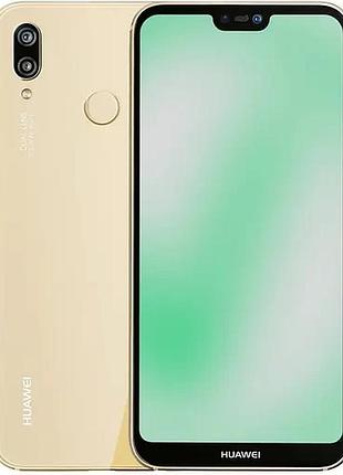 Смартфон huawei p20 lite 4/128gb gold 2sim 4g 5.84" bluetooth 4.2 16 мп + 2 мп 3000 mah новий