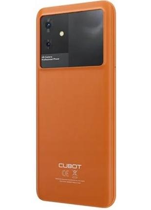 Смартфон cubot note 21 6/128gb orange 6.56" 2sim 6.56" 8 ядер 50mp android 13 3