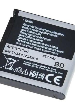 Акумулятор samsung s3600 ab533640cu, акумуляторна батарея для samsung, ab533640cu для samsung gt-s3600