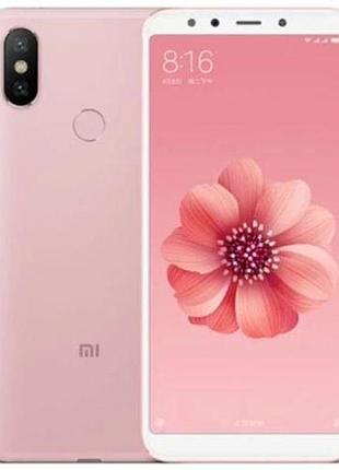 Смартфон xiaomi mi a2 4/64 rosse gold 2 сим ips 5.99" 8 ядер 12+20мп 3010 mah 2