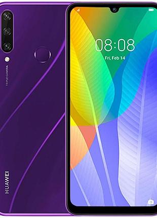 Huawei y6 plus 2020 3/64gb purple 6.63ʼ full hd+ 2400 x 1080 ips lcd 13мп+8мп 5000 мач bluetooth 5.0