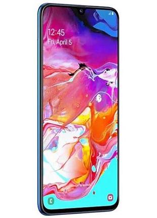 Смартфон samsung galaxy a70 (a705f) 128gb blue 2 sim 6.7" nfc gps 4500 мач 4