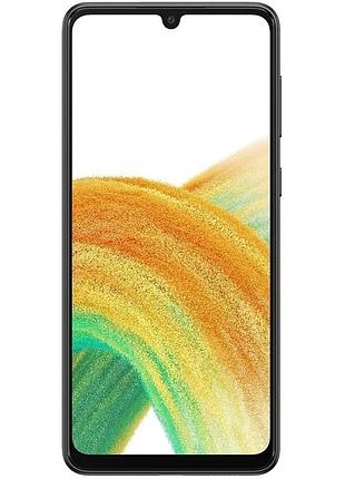 Смартфон samsung galaxy a33 5g 6/128gb black 6.4` 2 sim super amoled 2400 × 1080 (full hd+) 48mp nfc 5000 маг 3