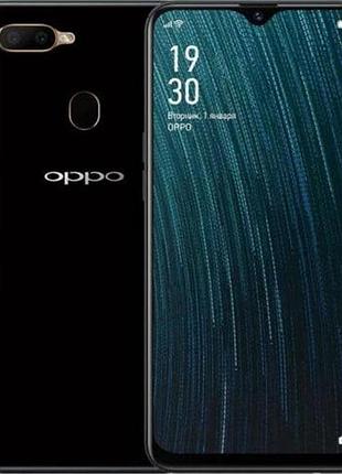 Смартфон oppo a5s 3/32gb black, 6.2", ips, mediatek helio p35, 13 мп + 2 мп, 4230 mah