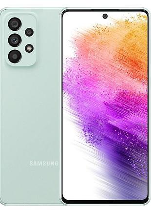 Смартфон samsung galaxy a73 5g (a736b) 6/128gbgreen6.7" 2400x1080 2sim lte 5g nfc bluetooth 5.0 5000 mah snapdragon 778g