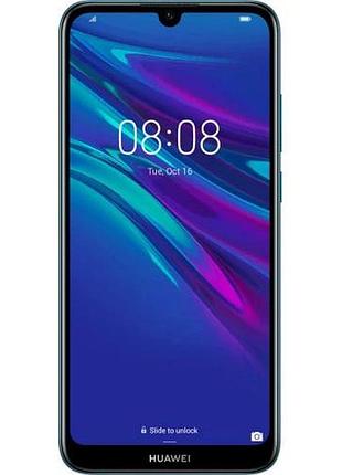Смартфон huawei y6 2019 2/32 gb blue, 2 sim 6.09" ips 13 мп gps lte 3020 мач 2