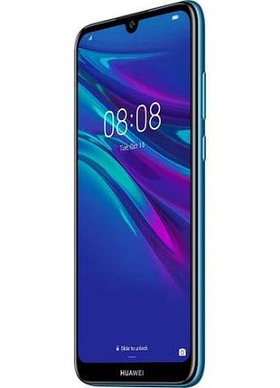 Смартфон huawei y6 2019 2/32 gb blue, 2 sim 6.09" ips 13 мп gps lte 3020 мач 5