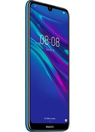 Смартфон huawei y6 2019 2/32 gb blue, 2 sim 6.09" ips 13 мп gps lte 3020 мач 6