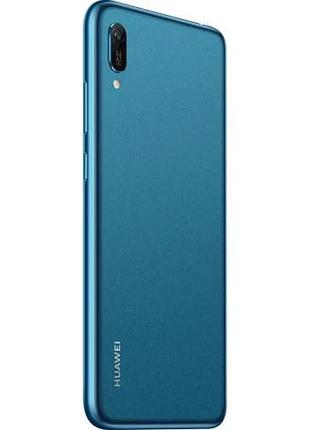 Смартфон huawei y6 2019 2/32 gb blue, 2 sim 6.09" ips 13 мп gps lte 3020 мач 7