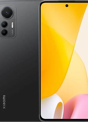 Смартфон xiaomi 12 lite 8/128 gb black 6.55" 2 sim 2400 x 1080 (full hd+) 108 мп 4300 маг nfc bluetooth 5.2