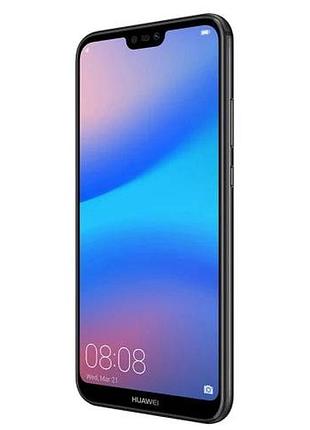Смартфон huawei p20 lite 4/64gb midnight black 2sim 4g 5.84" bluetooth 4.2 16 мп + 2 мп 3000 mah 2
