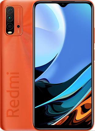 Смартфон xiaomi redmi 9t 4/128 sunrise orange 2sim 6.53" ips 2340x1080 nfc 6000 mah bluetooth 5.0